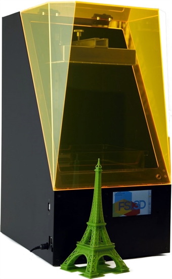 Pegasus Touch Stereolithography (light setting resin) 3D printer